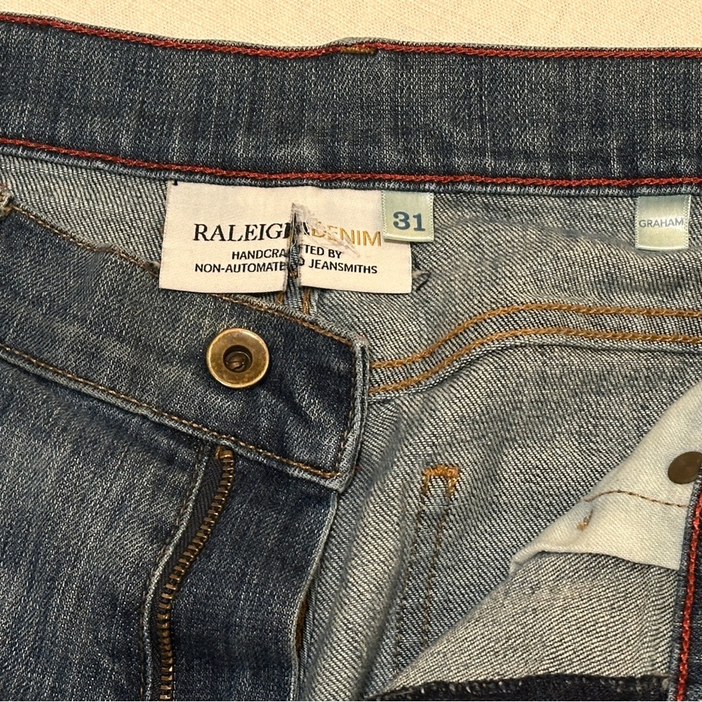 Raleigh Denim 31x33.5